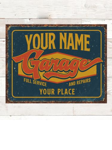 Retro Garage : Tin Signs