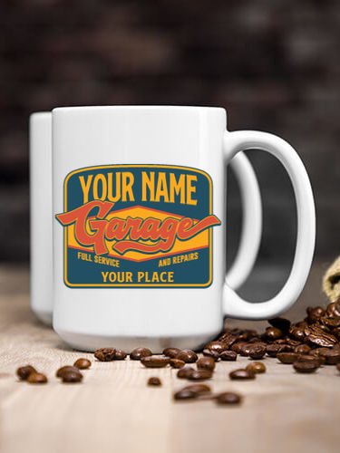 Retro Garage : Ceramic Coffee Mugs