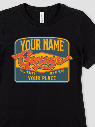 Retro Garage : Premium Ladies T-Shirts