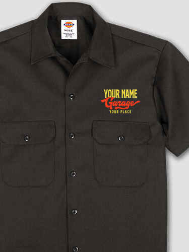 Retro Garage : Embroidered Work Shirts
