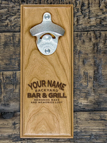 Backyard Bar and Grill : Bottle Openers - Engraved