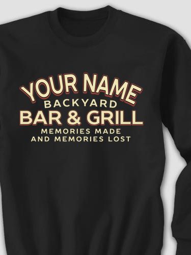 Backyard Bar and Grill : Printed Sweatshirts