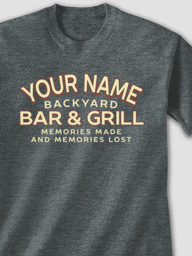 Backyard Bar and Grill : Printed T-Shirts