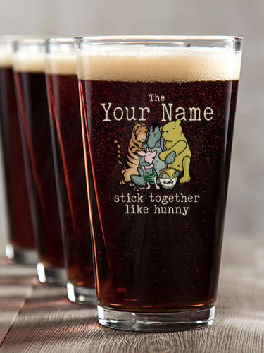 Stick Together : Pint Glasses - Color Printed