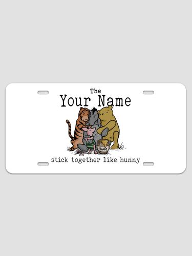 Stick Together : License Plates