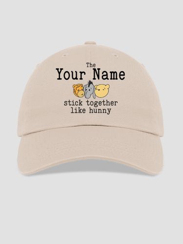 Stick Together : Embroidered Baseball Hats