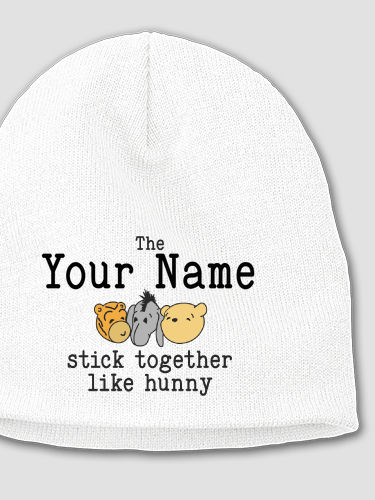 Stick Together : Embroidered Beanies