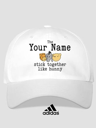 Stick Together : Embroidered Adidas&reg; Hats