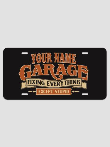 Fixing Everything Garage : License Plates