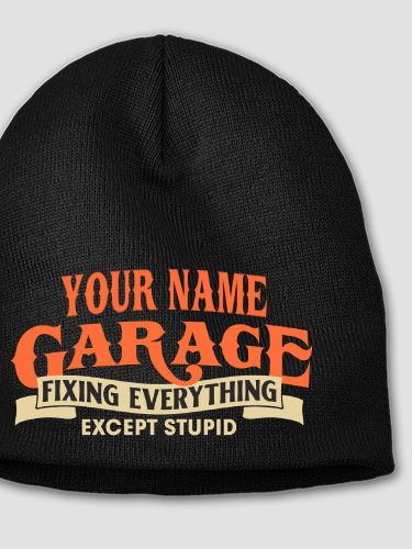 Fixing Everything Garage : Embroidered Beanies
