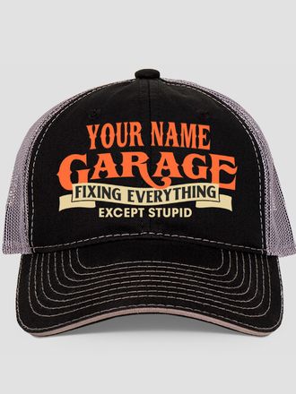 Fixing Everything Garage : Embroidered Trucker Hats