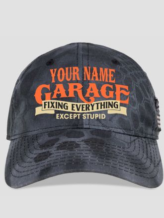 Fixing Everything Garage : Embroidered Kryptek Tactical Camo Hats