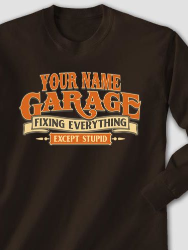 Fixing Everything Garage : Printed Long Sleeves