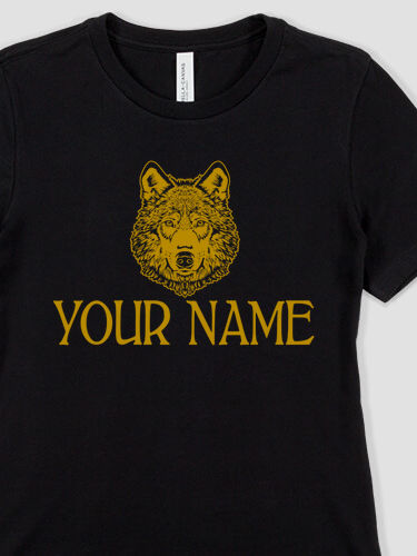 Wolf : Premium Ladies T-Shirts