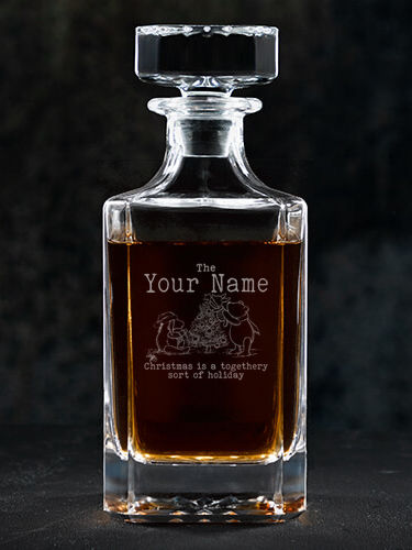 Togethery Holiday : Whiskey Decanter - Engraved