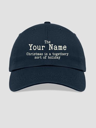 Togethery Holiday : Embroidered Baseball Hats