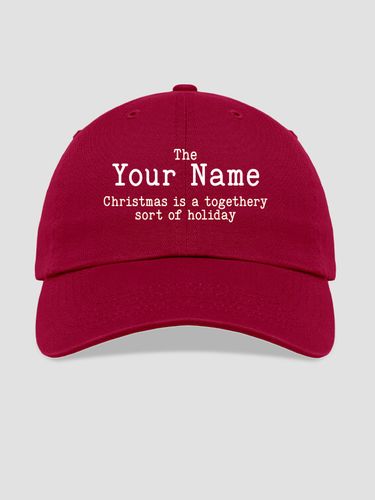 Togethery Holiday : Embroidered Baseball Hats