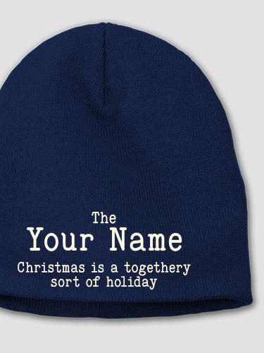 Togethery Holiday : Embroidered Beanies