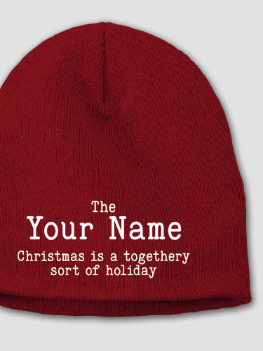 Togethery Holiday : Embroidered Beanies