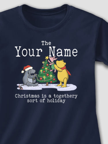 Togethery Holiday : Adult Ladies Fitted T-Shirt