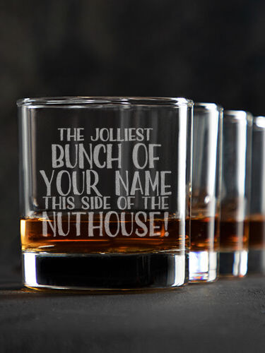 Jolliest Bunch : Rocks Glasses - Engraved