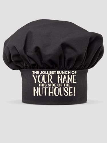 Jolliest Bunch : Embroidered Chef Hat