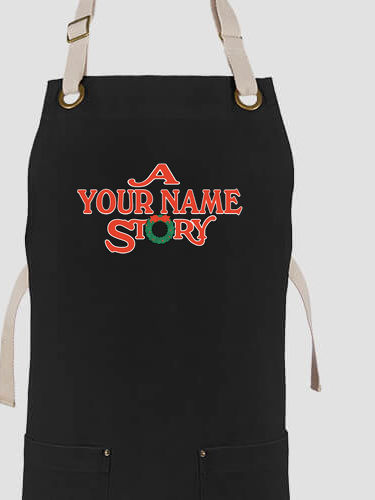 Christmas Story : Printed Canvas Work Aprons