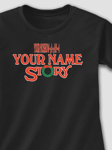 Christmas Story : Adult Ladies Fitted T-Shirt