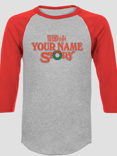 Christmas Story : Printed Raglan Shirts