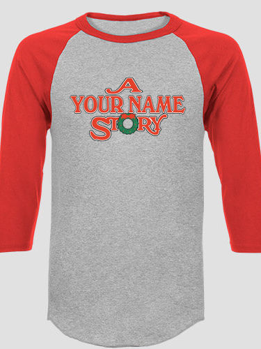 Christmas Story : Printed Raglan Shirts