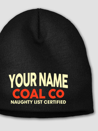 Christmas Coal Company : Embroidered Beanies