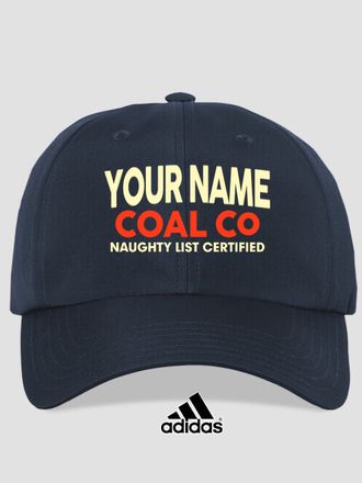 Christmas Coal Company : Embroidered Adidas&reg; Hats