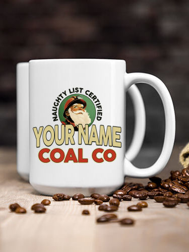 Christmas Coal Company : Ceramic Coffee Mugs