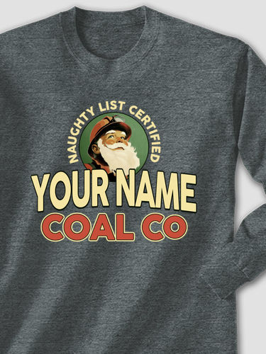 Christmas Coal Company : Printed Long Sleeves