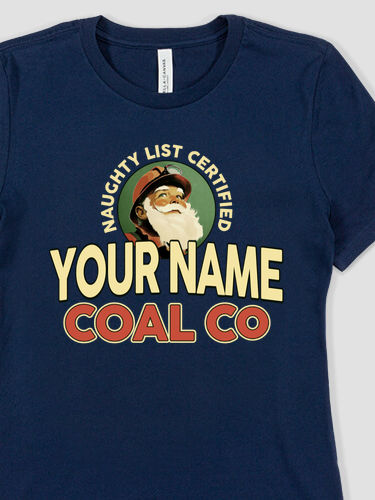 Christmas Coal Company : Premium Ladies T-Shirts