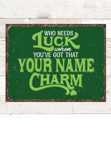 Irish Charm : Tin Signs