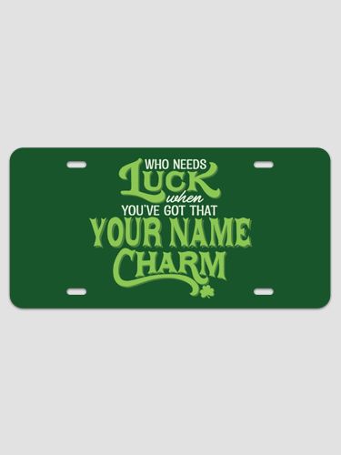 Irish Charm : License Plates