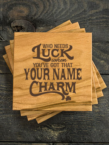 Irish Charm : Coasters - Engraved