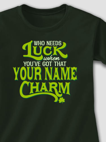 Irish Charm : Adult Ladies Fitted T-Shirt