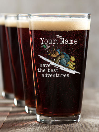 Best Adventures : Pint Glasses - Color Printed