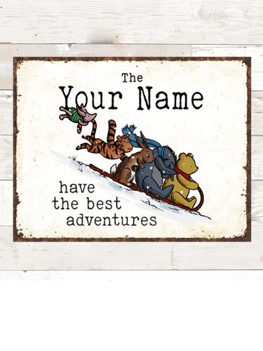 Best Adventures : Tin Signs