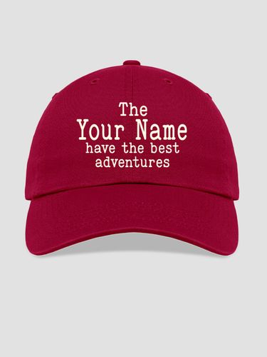 Best Adventures : Embroidered Baseball Hats