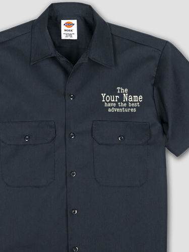 Best Adventures : Embroidered Work Shirts