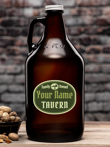 Irish Tavern : Beer Growlers - Color Printed