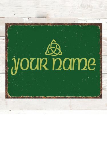 Celtic Trinity Knot : Tin Signs