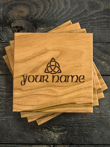 Celtic Trinity Knot : Coasters - Engraved