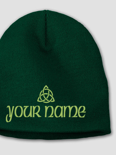 Celtic Trinity Knot : Embroidered Beanies