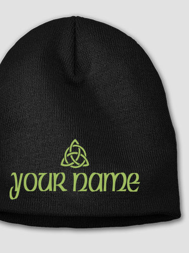 Celtic Trinity Knot : Embroidered Beanies