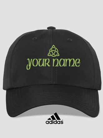 Celtic Trinity Knot : Embroidered Adidas&reg; Hats