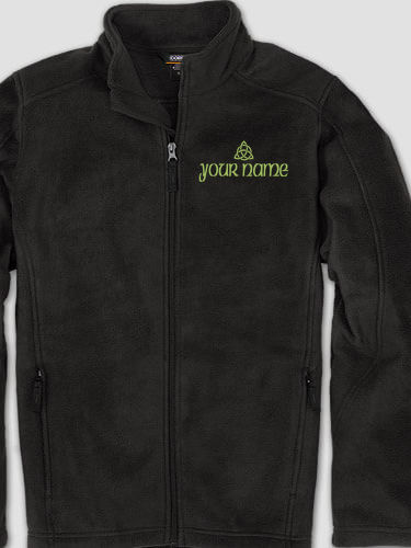 Celtic Trinity Knot : Embroidered Fleece Jackets